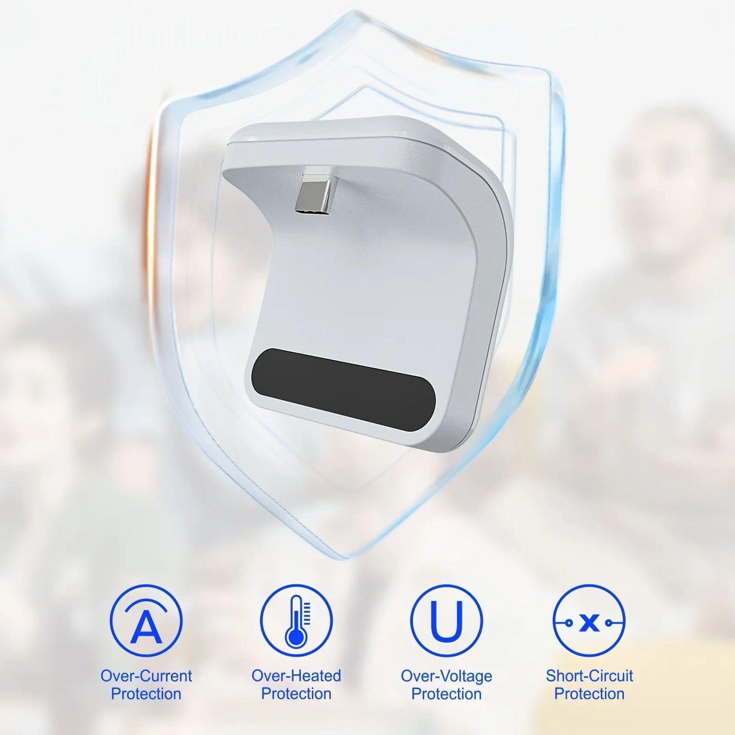 High-Capacity External Battery for PlayStation 5 Controllers, 1800mAh Power Bank with Backpack-Style Design, Enhanced Durability and Safety Features